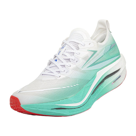 361 Degrees Flame 5.0 "Qingdao" 872500003-1 - Marathon Running Shoes Unisex White Green