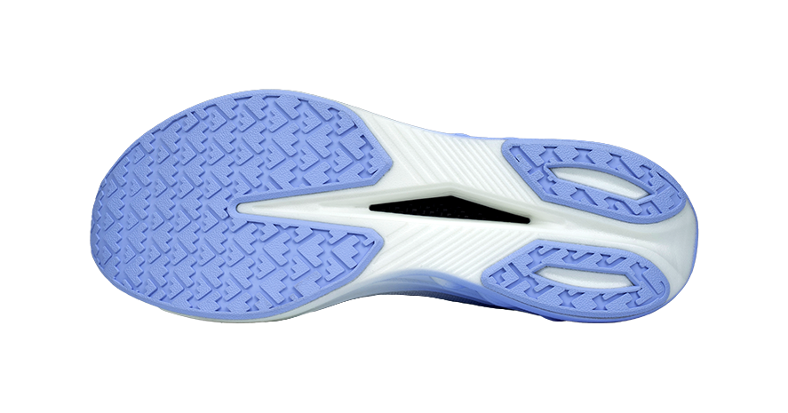 TANSHEZHE Slip Resistant, Abrasion Resistant, Rebound Resistant Low top Training Running Shoes Unisex White Blue 