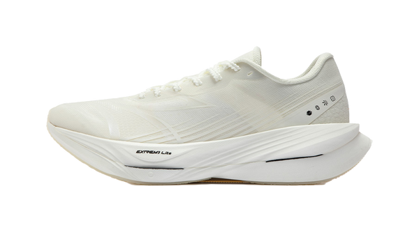 361° Flying B ET Shock Absorbers Slip Resistant Abrasion Resistant Low top Running Shoes Men's Feather White 