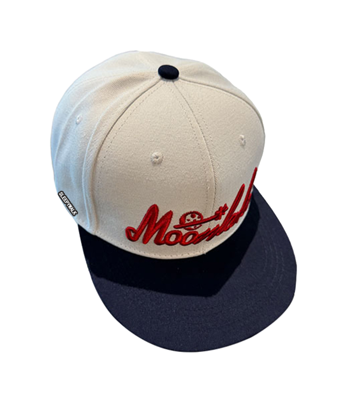 SLEEPAYWALK White Cloud Little Lightning Embroidery American Flat Edge Hip Hop Hat Cute Cartoon Student Sunshade Fashion Versatile Face Showing Cotton Baseball Hat Male Female Same Style Couple's Style  VJSNEAKER