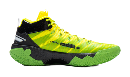 Li Ning Jie Ao 2High Basketball Shoes Mens High top Yellow Black  VJSNEAKER