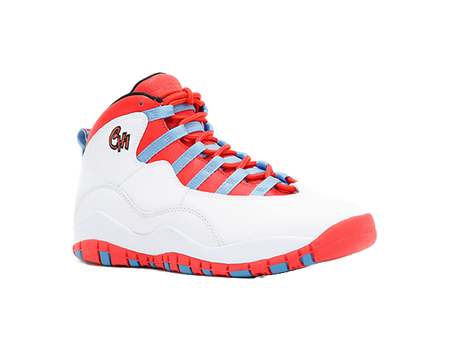 Jordan 10 Retro Chicago Flag GS  vjsneaker.com