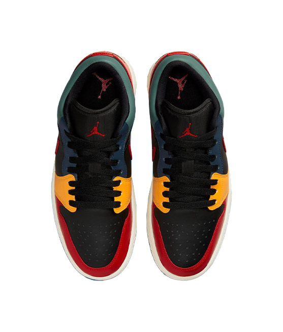 Air Jordan 1 Low Se Black Multi Color Womens  vjsneaker.com