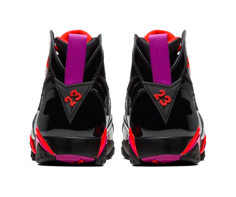 Jordan 7 Retro Black Patent Womens  vjsneaker.com
