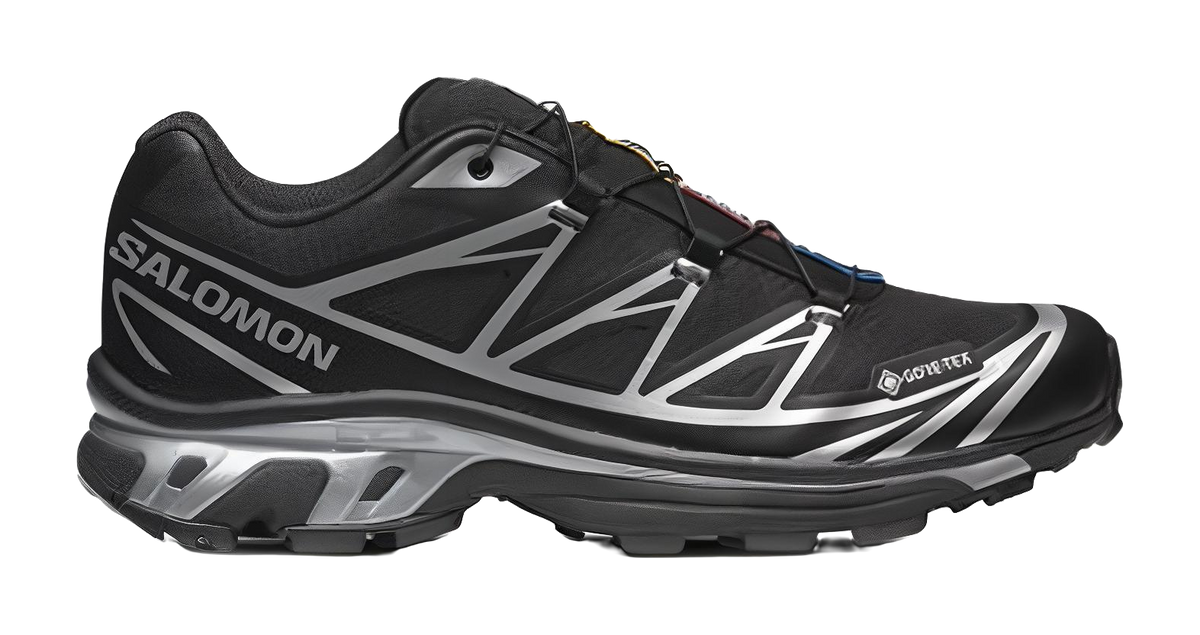 SALOMON XT-6 Gore-Tex Black Silver  vjsneaker.com