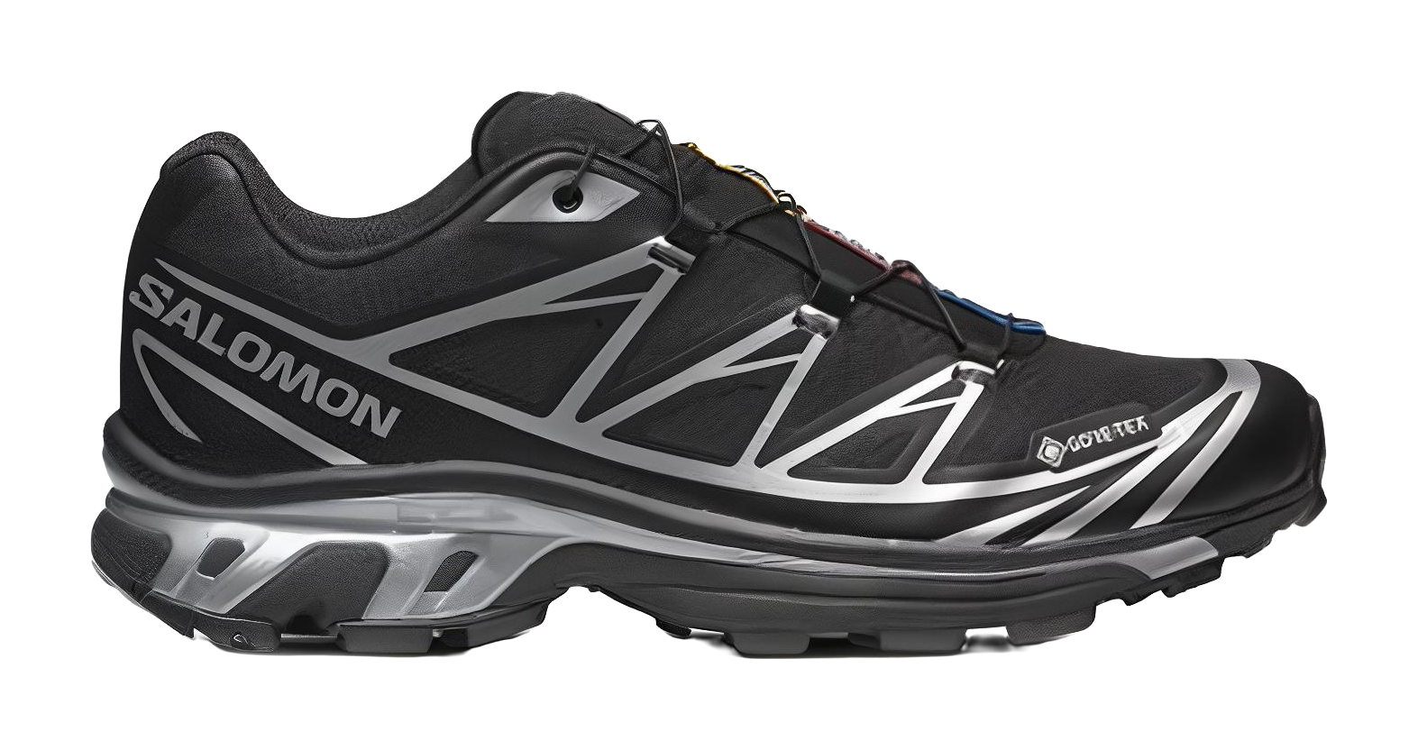 SALOMON XT-6 Gore-Tex Black Silver  vjsneaker.com