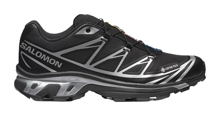 SALOMON XT-6 Gore-Tex Black Silver  vjsneaker.com