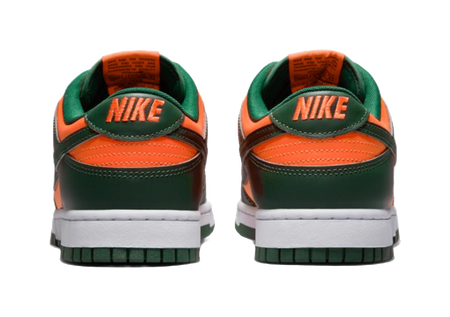 Nike Dunk Low Miami Hurricanes  vjsneaker.com