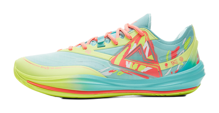 PEAK Lightness 3.0 Cushioning And Breathable Low top Basketball Shoes Mens Ice Blue  VJSNEAKER