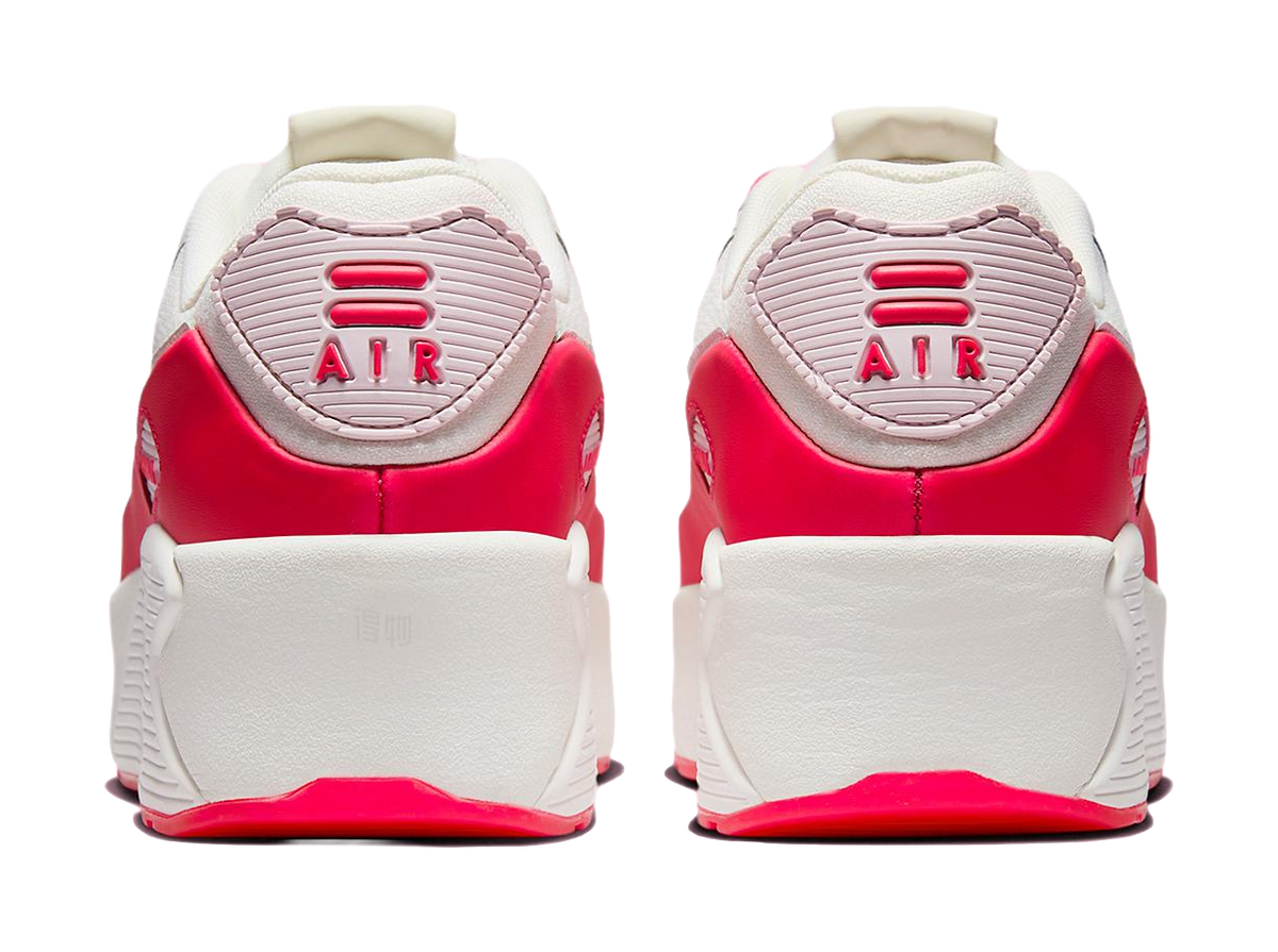 Nike Air Max 90 LV9 Sail Siren Red Womens  vjsneaker.com