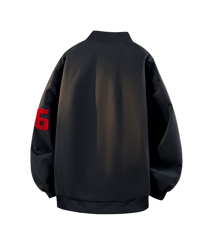 Warrior Revival Tide Cloud Sail Series Autumn and Winter Versatile Digital Loose Casual Plus Cotton Thick Long Sleeve Cotton Jacket Cotton Coat Baseball Jacket Unisex  vjsneaker.com