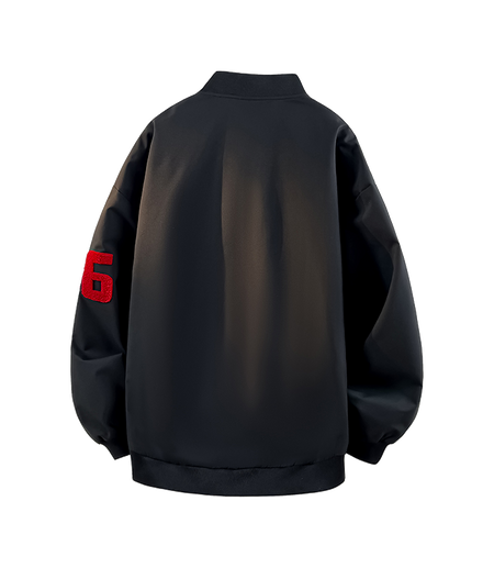 Warrior Revival Tide Cloud Sail Series Autumn and Winter Versatile Digital Loose Casual Plus Cotton Thick Long Sleeve Cotton Jacket Cotton Coat Baseball Jacket Unisex  vjsneaker.com