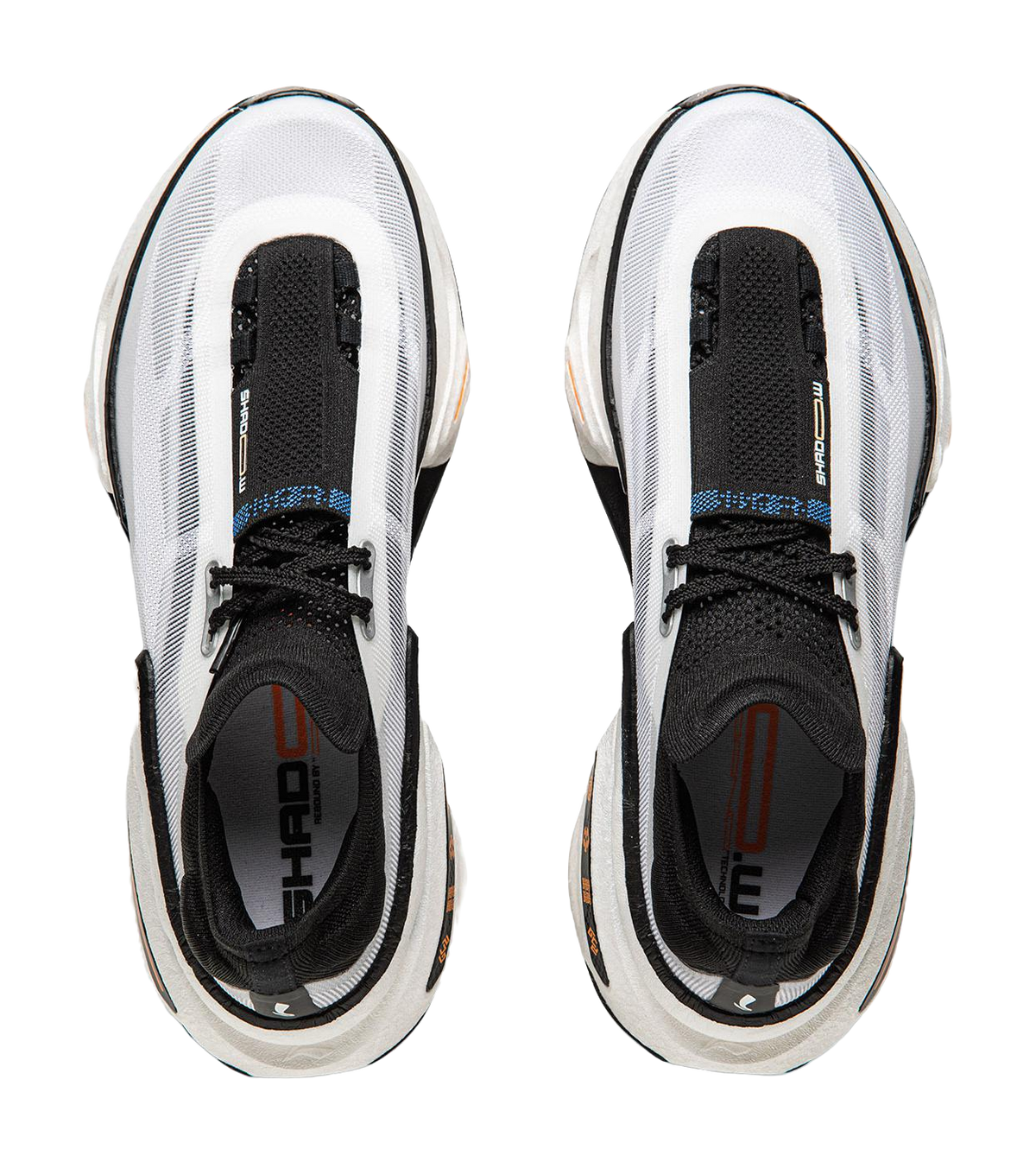 Li Ning Shadow 3.0 Low top CloudTec Long Distance Running Sprint Running Shoes Unisex Black White  VJsneaker