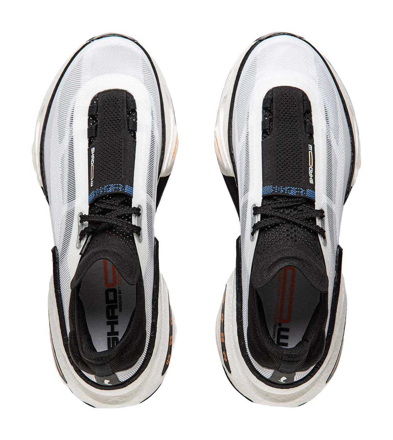 Li Ning Shadow 3.0 Low top CloudTec Long Distance Running Sprint Running Shoes Unisex Black White  VJsneaker