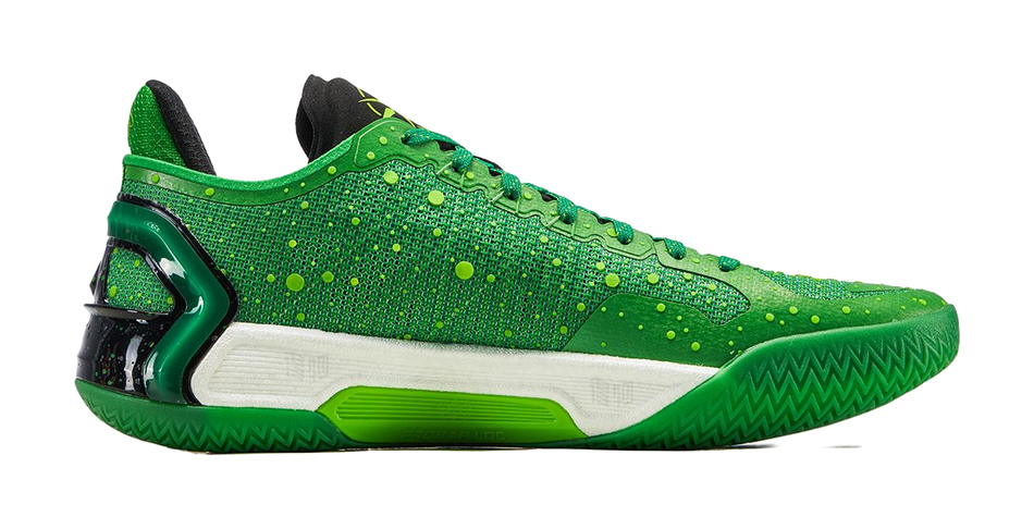 Li Ning Blade 4 V2 Basketball Shoes Mens Low top Grass Green/Scallion Green  VJSNEAKER