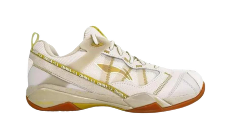 Li-Ning Invincible ACE "White Gold" AYAR015-4 - Badminton Shoe Unisex White