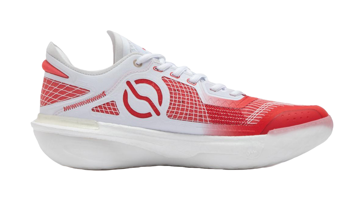 361° Speed BB Basketball Shoes Mens Low top Red White  vjsneaker.com