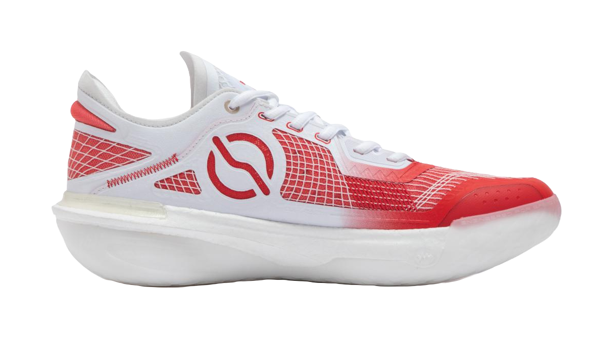 361° Speed BB Basketball Shoes Mens Low top Red White  vjsneaker.com