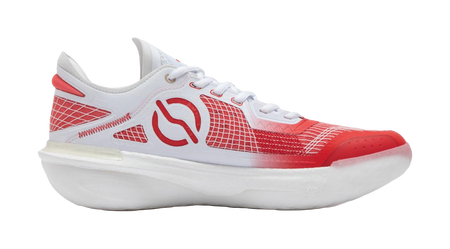 361° Speed BB Basketball Shoes Mens Low top Red White  vjsneaker.com