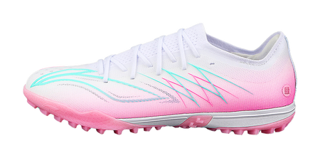 Li-Ning Jiying "Shadow" YSTW009-4 - TF Turf Soccer Shoe Unisex White Pink Blue