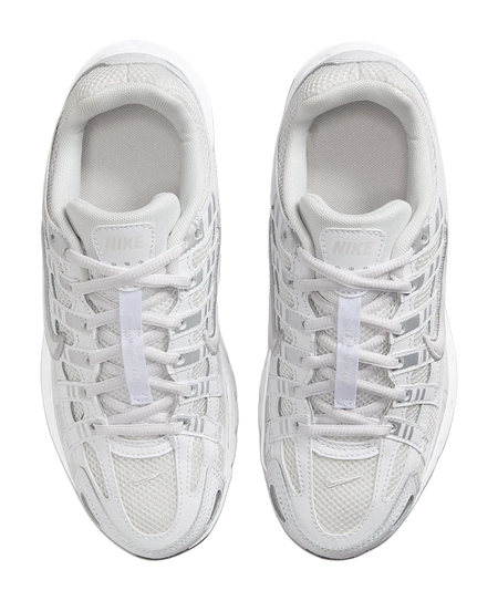 Nike P 6000 Anti Slip Wear Resistant Low Top Kids Running Shoes White  VJSNEAKER