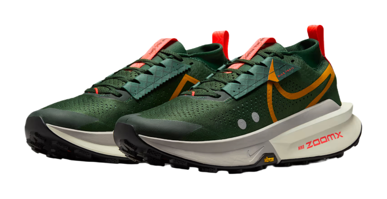 Nike Low top Running Shoes Mens Green  vjsneaker.com