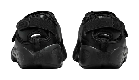 Nike Air Rift Leather Triple Black Womens  vjsneaker.com