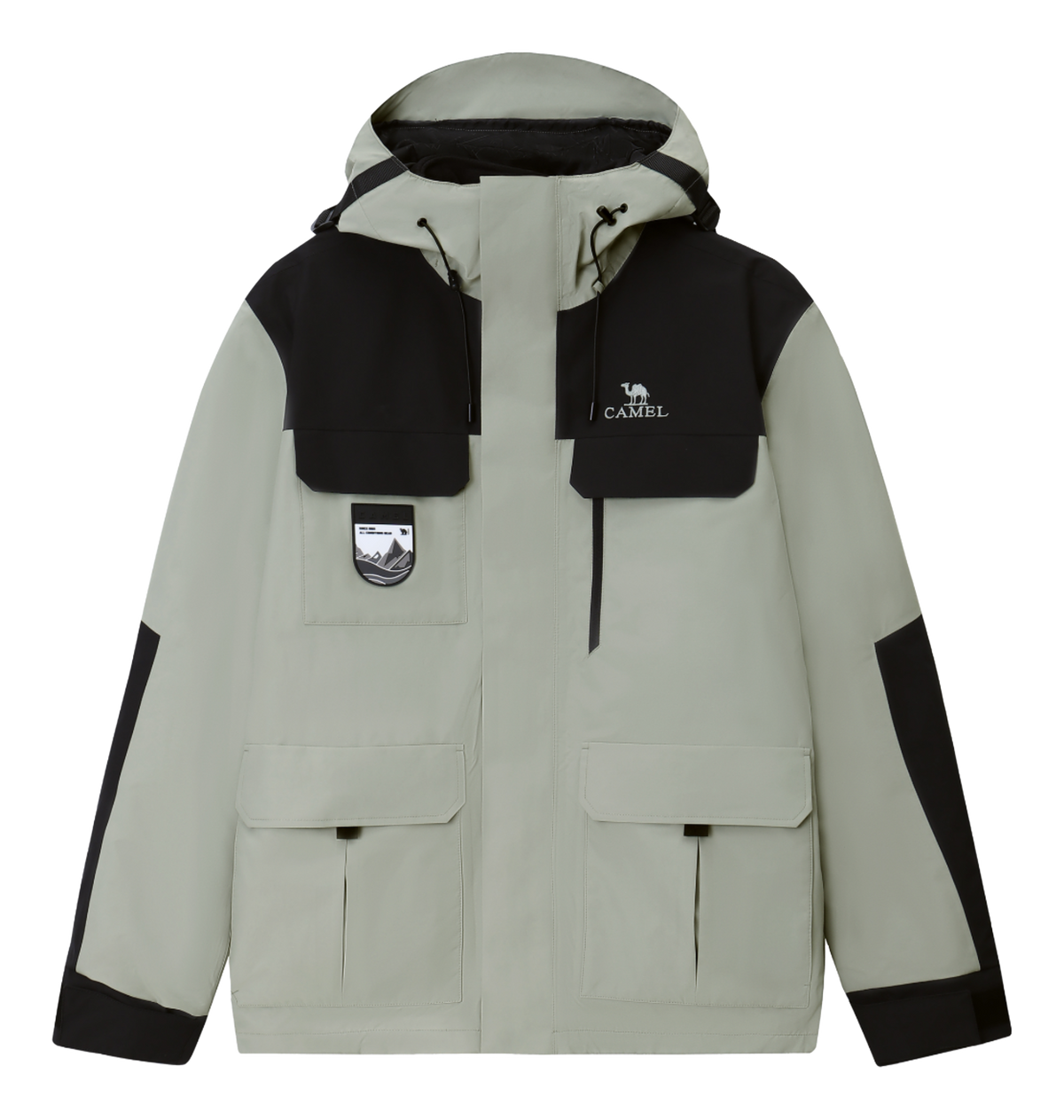 CAMEL All weather Windbreaker Jacket Unisex  vjsneaker.com