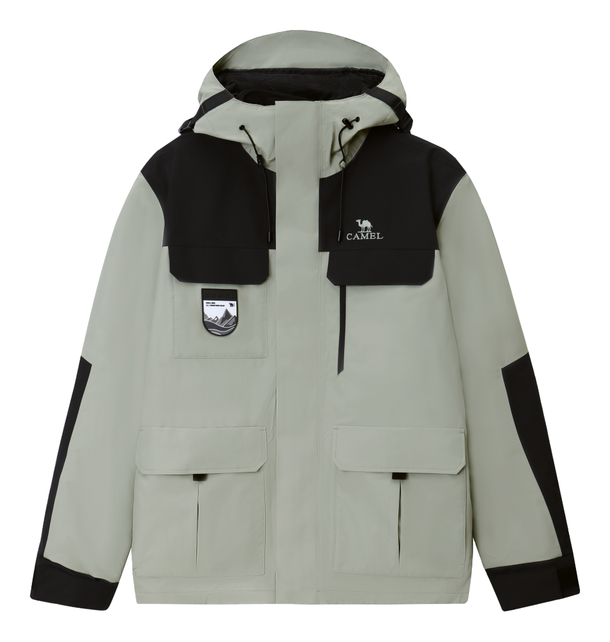 CAMEL All weather Windbreaker Jacket Unisex  vjsneaker.com