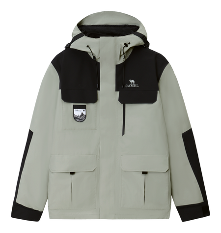 CAMEL All weather Windbreaker Jacket Unisex  vjsneaker.com
