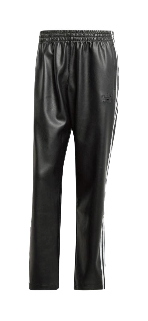 adidas originals Faux Leather Adicolor 3-Stripes Firebird Track Suit Pants  vjsneaker.com