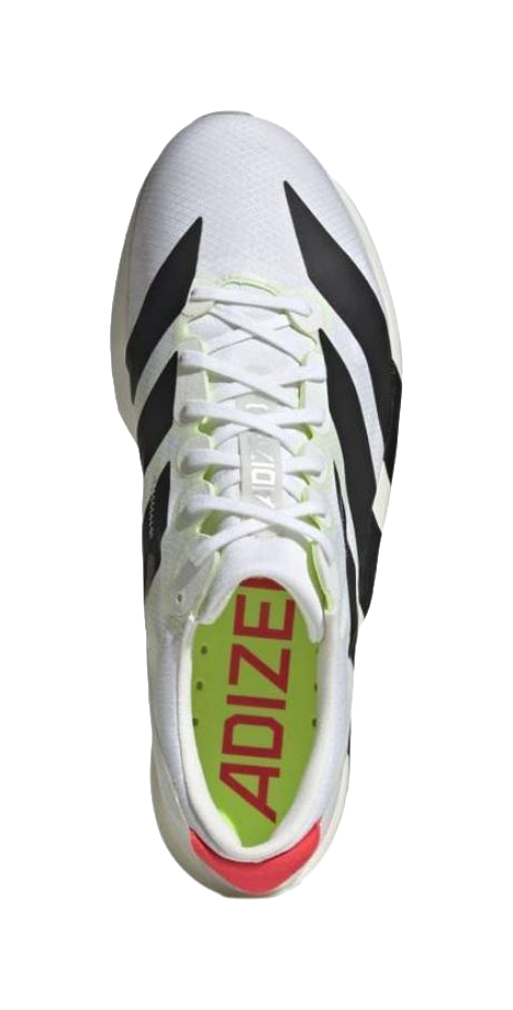 Adidas Adizero Adios 9 White Black Silver Metallic  vjsneaker.com