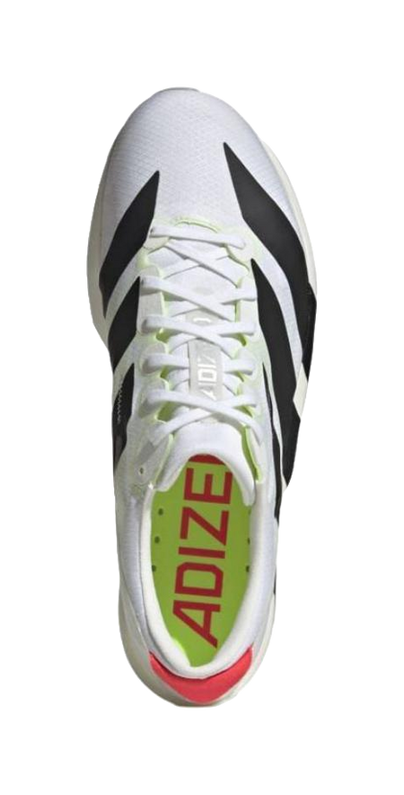 Adidas Adizero Adios 9 White Black Silver Metallic  vjsneaker.com