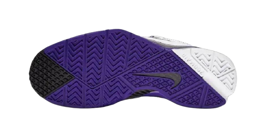 Nike Zoom Kobe 1 Support Rebound High top Basketball Shoes Mens White Purple Black 2026 Edition  vjsneaker.com