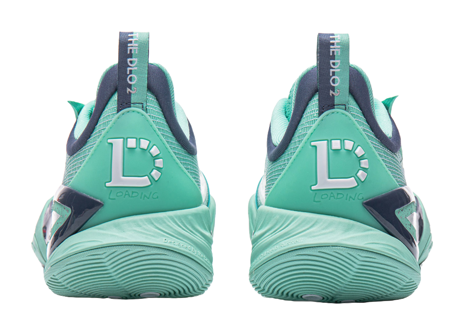 Li Ning DLO2 Low top Basketball Shoes Unisex Celadon Turquoise