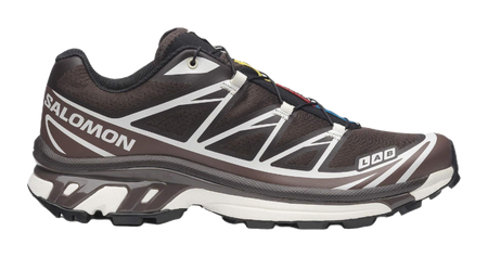 SALOMON XT 6 Cushioning Coverage Support Lightweight Running Shoes Mens Coffee Brown  vjsneaker.com