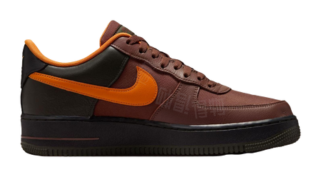 Nike Air Force 1 Breathable Low top Skateboard Shoes Unisex Brown  vjsneaker.com