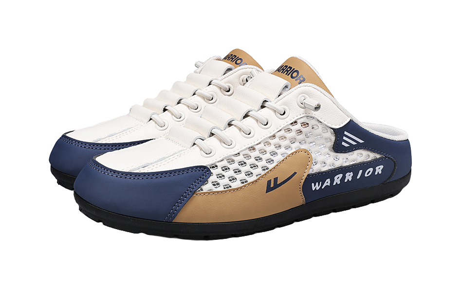 Warrior Quick Dry Quiet Closed Toe Slippers Mens  vjsneaker.com