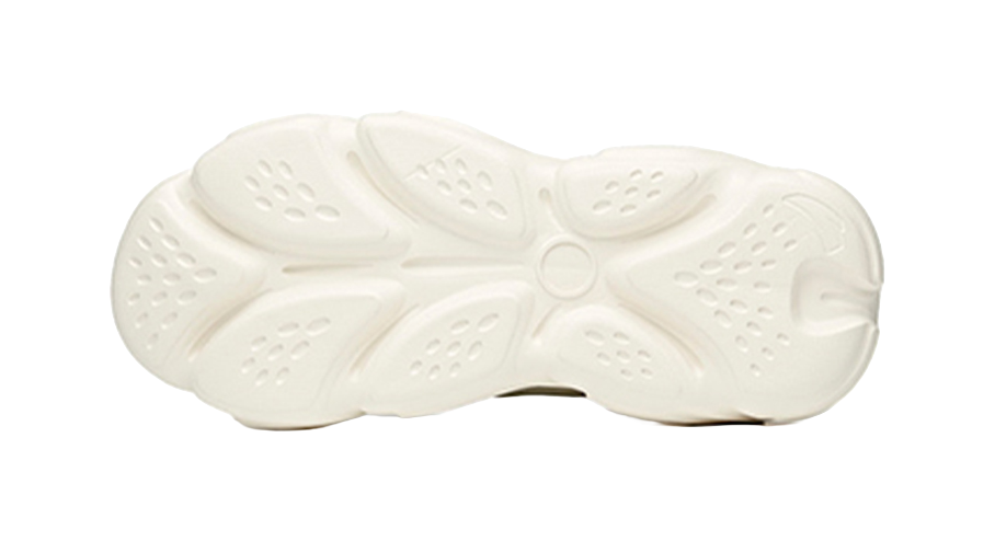 Anta Claw Shock Absorbers Slip Resistant Abrasion Resistant Breathable Low top Chunky Sneakers Women's White 