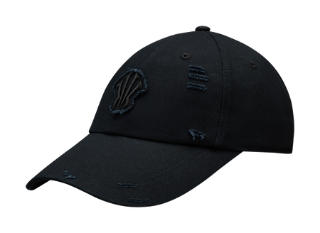 Anta Irving Series Fabric Baseball Cap, Baseball Cap Unisex Basic Black  vjsneaker.com