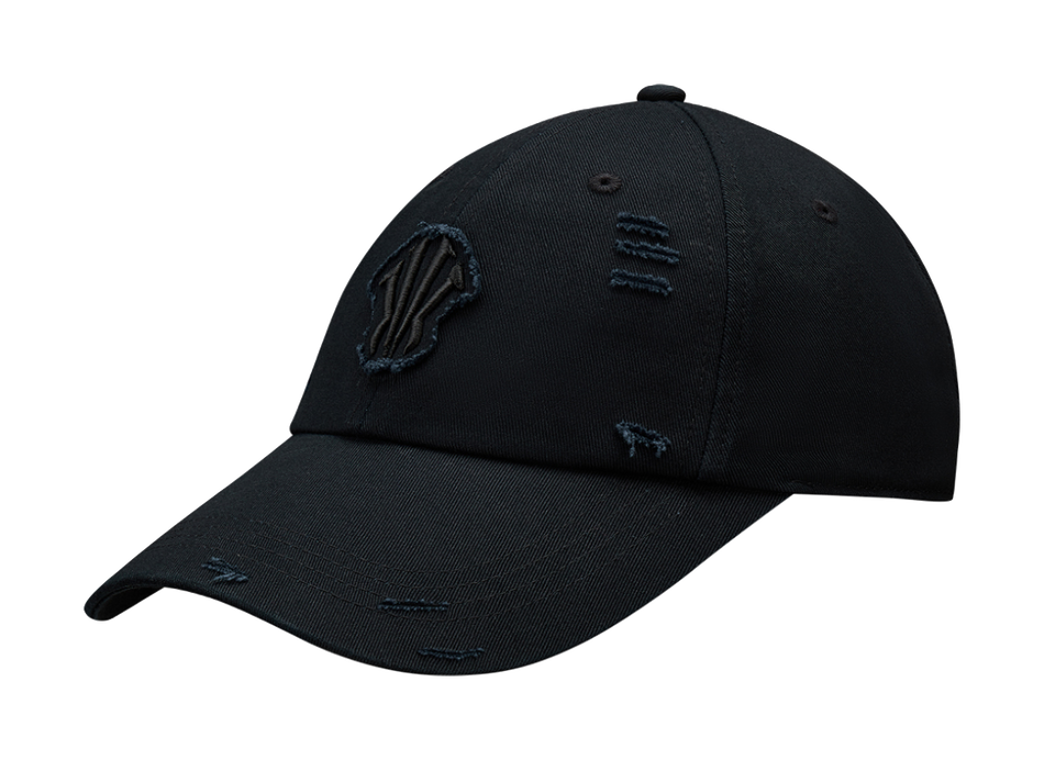 Anta Irving Series Fabric Baseball Cap, Baseball Cap Unisex Basic Black  vjsneaker.com