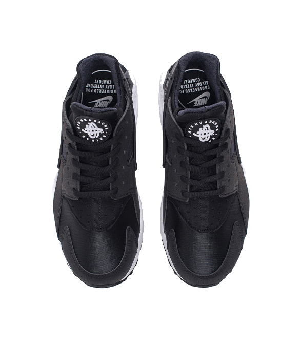 Nike Air Huarache Black White Womens  vjsneaker.com
