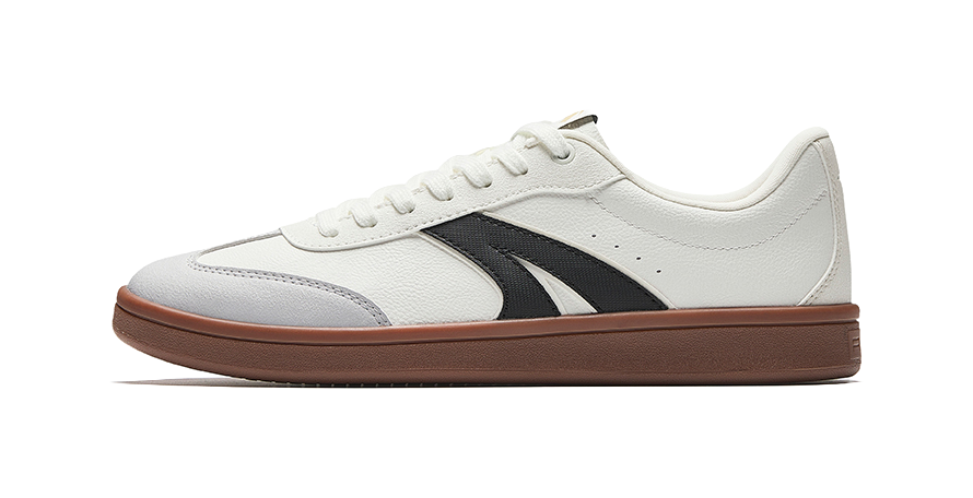 Anta TT Shoes LITE Lightweight And Breathable Low Top Skateboard Shoes Mens White Gray Black  VJSNEAKER