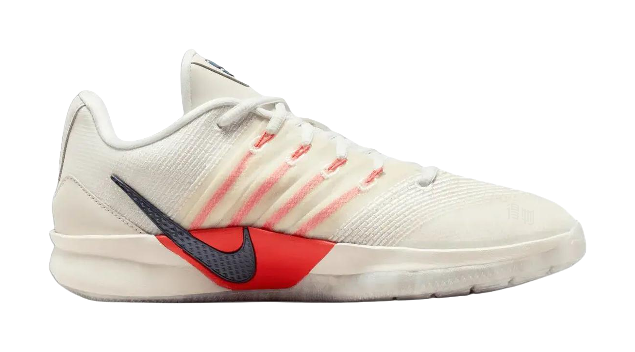 Nike Sabrina 3 Support Rebound Grip Basketball Shoes Unisex White Coral Powder  vjsneaker.com