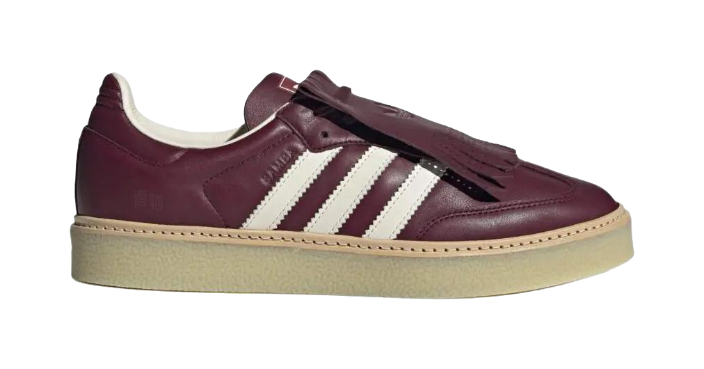 Samba Originals Adidas Originals Lux Maroon/Off White/Noble Maroon  vjsneaker.com