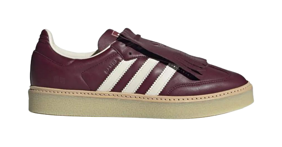 Samba Originals Adidas Originals Lux Maroon/Off White/Noble Maroon  vjsneaker.com