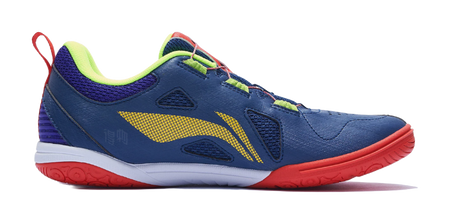Li-Ning Mage ESS "Blue Purple Yellow" APTT001-5 - Table Tennis Shoe Unisex Blue Purple Yellow