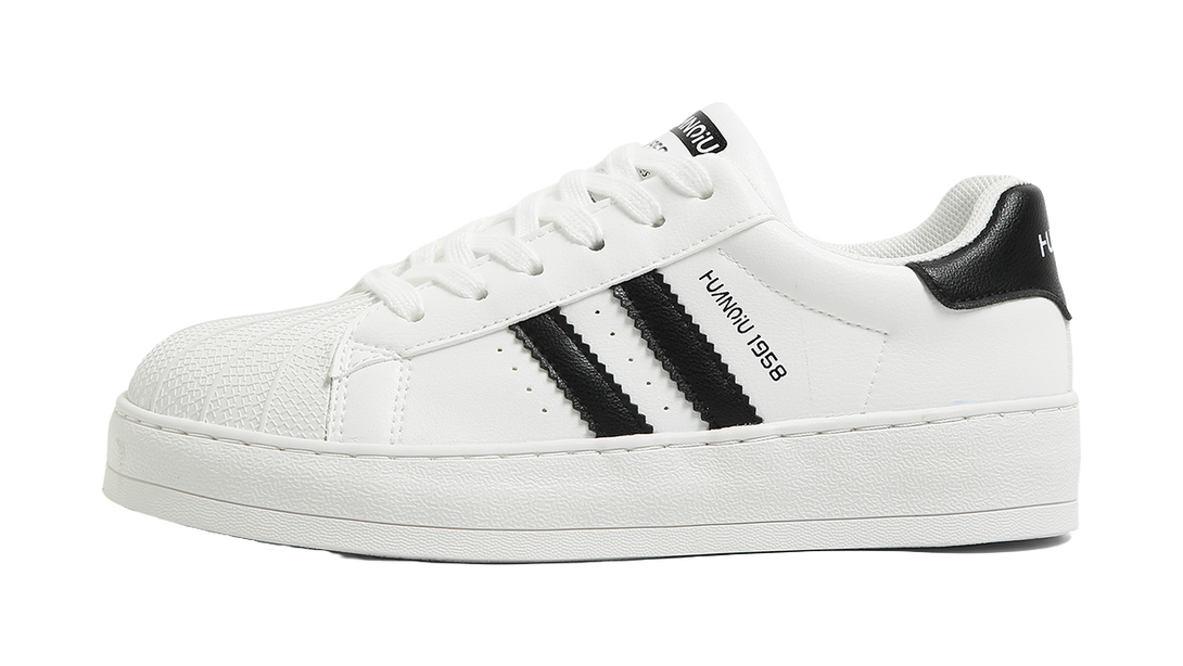 HUANQIU Abrasion Resistant, Lightweight, And Breathable Low top Skateboard Shoes Women's 