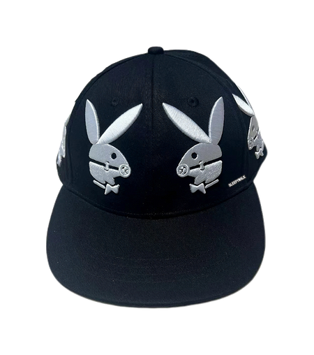 SLEEPYWALK Street American Hip Hop Long Eared Rabbit Embroidered Flat brimmed Hat Hot Girl y2k Sweet Cool Style~Summer Versatile Face Showing Cotton Baseball Hat Male Female Same Style Couple's Style  VJSNEAKER