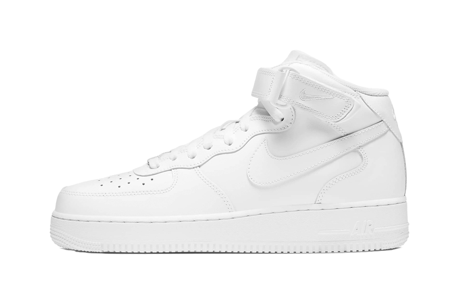 Nike Air Force 1 Mid 07 Triple White  VJSNEAKER